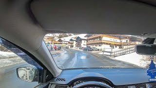 Dieten Hochkönig  mountains drive with Skoda Rapid Spaceback 1.2 TSI ins Land Salzburg