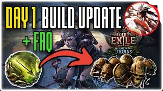 Day 1 Build Update & FAQ - Poisonburst Arrow Pathfinder - Path of Exile 2