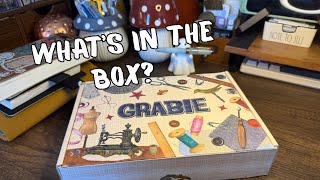 Plan With Me | Grabie Box Unboxing | Scrapbook Kit Surprise Haul