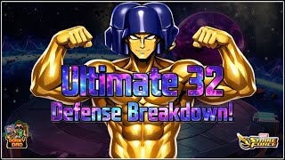 Ultimate 32 Defense Breakdown! | You MUST Counter These 4 Teams! | Marvel Strike Force | MSF