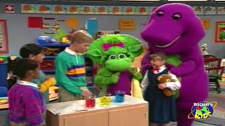 Barney y sus amigos - Rojo azul y círculos (T02 E04) HD