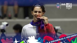 Ilay Rodríguez: Emoción y orgullo tras ganar el bronce en Asunción 2025