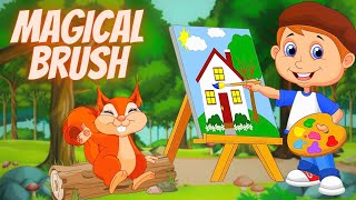 Magical Brush | جادوئی برش | Hindi Urdu Moral stories