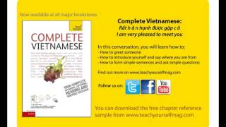 9781444101881 Complete Vietnamese - I am very pleased to meet you