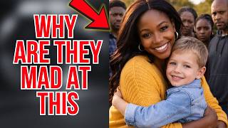 Sistah calls out the Communtah for adopting a white baby