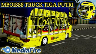 MBOISS !! LIVERY ISUZU NMR TIGA PUTRI " MOD ISUZU NMR TERBARU BY SOULEH ART " || LINK MEDIAFIRE