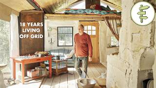 18 Years Living Off-Grid on a Remote Island in a Solo-Built House & Homestead