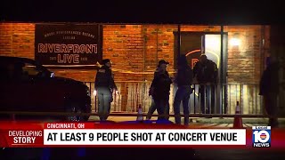 At least 9 injured in mass shooting at music venue in Cincinnati