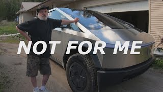 Why I would not buy a Cyber Truck.