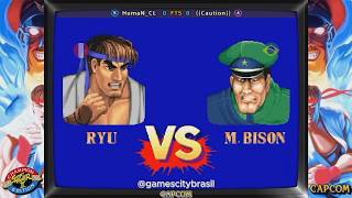 Street Fighter II' Champion Edition - FT5 Peru x Brasil - HumaN CL Vs ((Caution ))