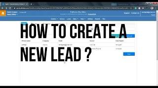 How to create a new lead  in ServiceFolder | Field Service CRM | Service Folder