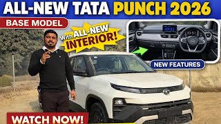 All-New Tata Punch 2026 🚙 | just ₹5.59 Lakh 😳 | New Features &First look