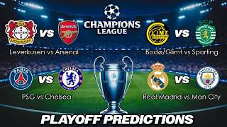 Champions League *ROUND OF 16* Predictions | 2025/26