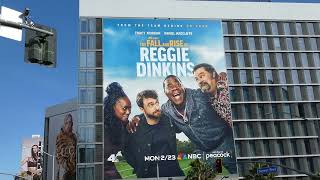 The Fall And Rise of Reggie Dinkins Billboard Sunset Blvd Los Angeles California February 12, 2026