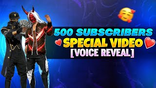 500 SUBSCRIBERS Special (Prank + Voice Reveal Video 🥰)