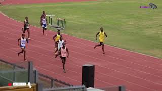 Boys 4x400m final. 3:23.04sec. Zone 4. Ashanti region Interco 2026.