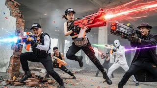 Nerf Gun War : SEAL X Rescue Mission! SWAT TEAM Battles Crime with Epic Nerf Guns