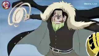 Crocodile saves Luffy from Akainu. One Piece English Sub | Jimbei | Sakazuki | Buggy| Warlord