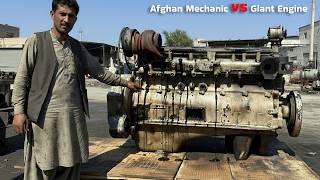Expert Mechanic Demonstrates How to Rebuild Cummins 855 Engine with basic Tools