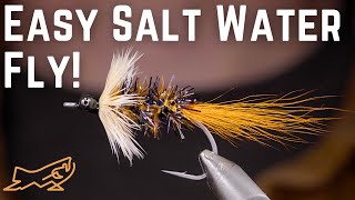 Beginner-Friendly Saltwater Fly!!