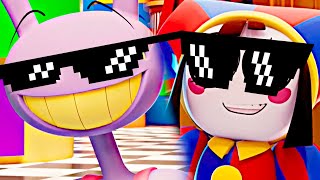 TOP 5 MELHORES PATADAS E MITAGENS THE AMAZING DIGITAL CIRCUS