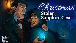 The Frosted Sapphire 🔍 | A Sherlock Holmes Christmas Mystery ASMR | Fireplace Ambience
