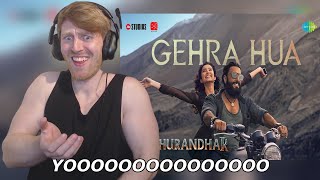 Gehra Hua | Dhurandhar | Ranveer Singh, Sara Arjun, Shashwat, Arijit Singh • Reaction By Foreigner
