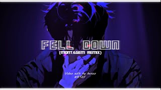 RT2F - Montagem - Fell Down - (It All Fell Down) | Slowed - Reverb