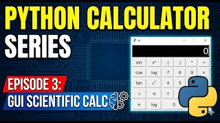 Scientific Calculator using Python Tkinter | Complete GUI Project Python  | Step-by-Step Tutorial