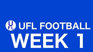 The Legacy Begins | UFL WEEK 1 | Country Ridge Productions