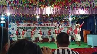 # christmas dance  special..welcome or opening dance by the staff colony.. sakiang down church ..