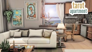 tarot card reader's apartment \\ The Sims 4 CC speed build