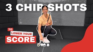 3 Chip Shots Around the Green to LOWER Your Score - Beginner Golfer