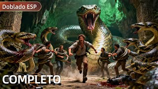 【Doblado al Españo】Despiertan a pitón milenaria, ¡y la manada les rodea en venganza sangrienta!