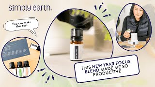 New Year Focus Diffuser Blend | Start the Year with Clarity