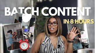 My 8-Hour Content Batching Blueprint REVEALED!