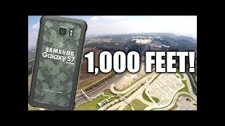 Can a Galaxy S7 Active Survive a 1,000 FOOT DROP??!!!
