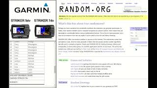 January Tournament Entries for Garmin Lucky Members Draw