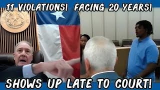 Disrespectful Defendant Faces Judge Stevens After 11 Violations! Recorded Live Today 