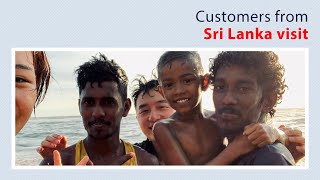 Customers from Sri Lanka visit----BIBI LED