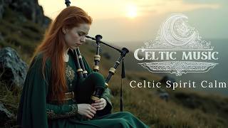 Peaceful Celtic Music for Mind Relaxation with Mystical Female Vocals and Soft Rain Sounds