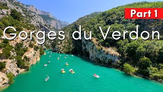 Epic Day Trip from Nice: Gorges du Verdon, Lake Sainte-Croix & Canyon Swim! (Part 1)