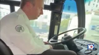 Video shows moments before UM shuttle bus driver arrested on DUI charge