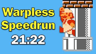 SMB2-J Warpless Speedrun in 21:22.8