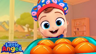 Hot Cross Buns at Easter 🐣 Little Angel Kids Songs & Nursery Rhymes