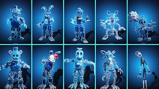 FNAF 2 Black Ice Animatronics Workshop Animations