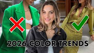 The BIGGEST Color Trends of 2026! (...and a few that are NOT!)