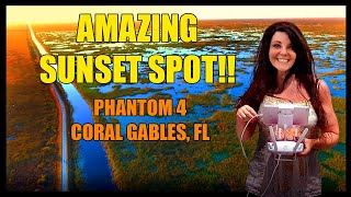Sawgrass Trailhead, Coral Springs FL... Cinematic 4k drone video of the trail and Everglades WMA