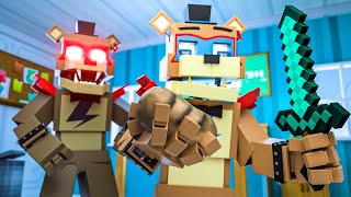 Minecraft Freddy Halloween: Derp Freddy vs...Werewolf Freddy?! (Minecraft FNAF Roleplay)