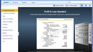 QuickBooks Training- Using the New Report Center